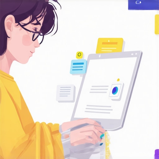 Student closing apps and cleaning files on a laptop